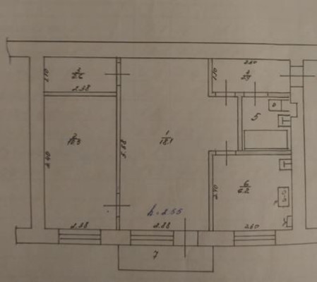 Продам двухкомнатную (2-комн.) квартиру, Революции 1905 года ул, 8, Воронеж г