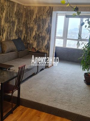 Продам однокомнатную (1-комн.) квартиру, Пулковское ш, 42к9, Санкт-Петербург г