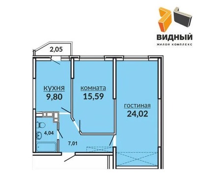 Сдам двухкомнатную (2-комн.) квартиру, Командорская ул, 3к2, Краснодар г