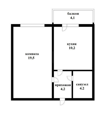 Продам однокомнатную (1-комн.) квартиру, Кружевная ул, 7, Краснодар г