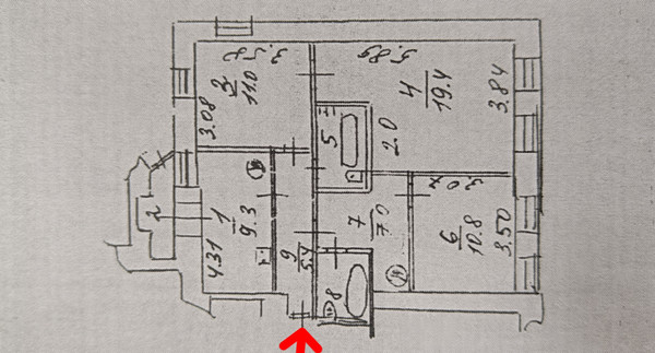 Продам трехкомнатную (3-комн.) квартиру, Горького ул, 78, Рязань г