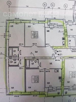 Продам трехкомнатную (3-комн.) квартиру, Комсомольская ул, 86, Йошкар-Ола г
