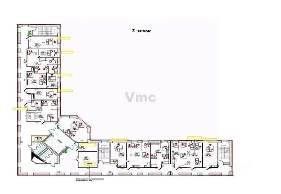 Сдам офисное помещение 673 м2, 1-й Красносельский пер, 11, Москва г