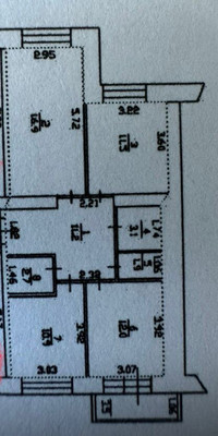 Продам трехкомнатную (3-комн.) квартиру, Псковская ул, 72, Великий Новгород г
