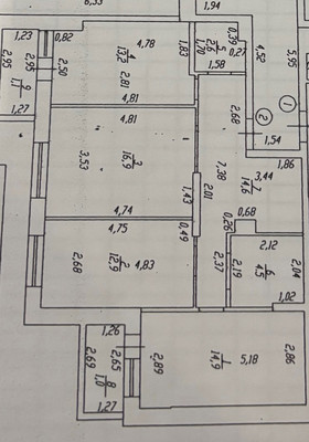 Продам трехкомнатную (3-комн.) квартиру, Профессора Камая ул, 12, Казань г