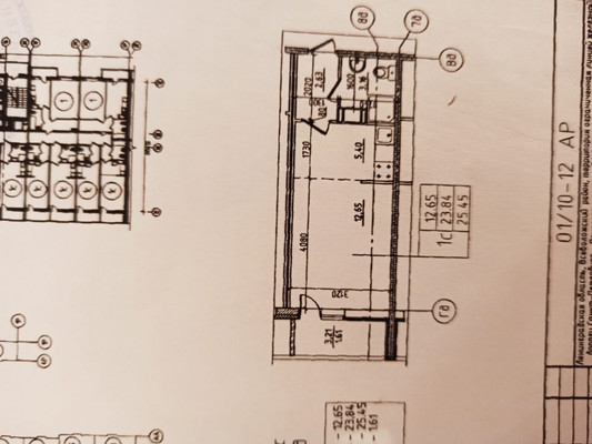 Продам однокомнатную (1-комн.) квартиру, Петровский б-р, 7, Мурино п