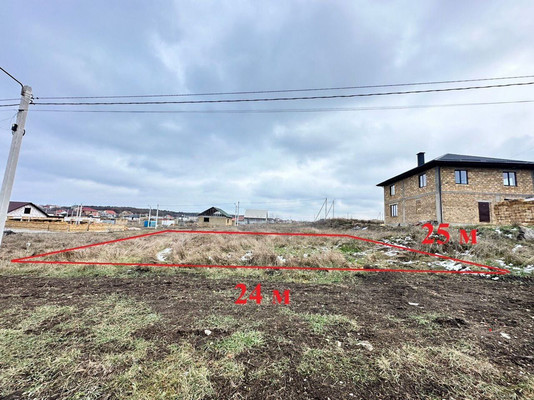 Продам участок 6 соток, ИЖС, Фетисляма Абилова ул, Мирное с, 0 км от города