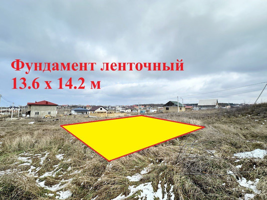 Продам участок 6 соток, ИЖС, Фетисляма Абилова ул, Мирное с, 0 км от города