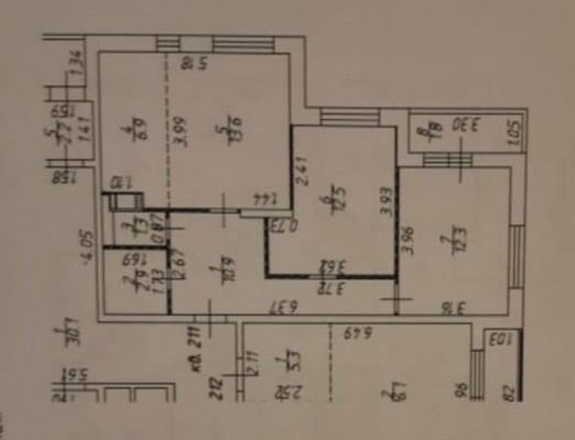 Продам трехкомнатную (3-комн.) квартиру, академика Северина (Мирный мкр.) ул, 11к1, Мирный п