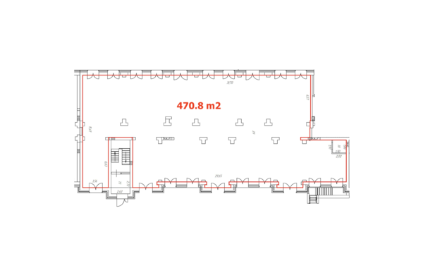 Продам торговое помещение 470,8 м2, Амундсена ул, 165, Екатеринбург г