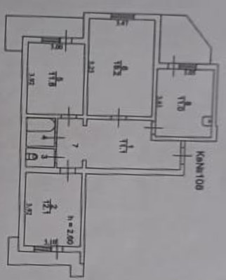 Продам трехкомнатную (3-комн.) квартиру, Осетинская ул, 146, Нальчик г