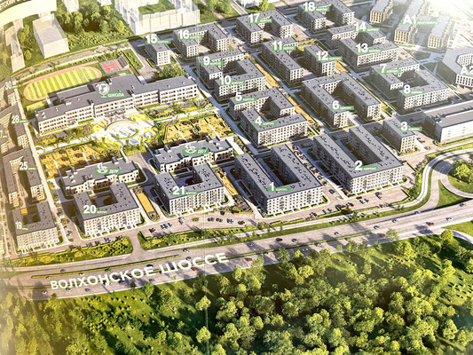 Продам однокомнатную (1-комн.) квартиру (долевое), Пулковское ш, Санкт-Петербург г