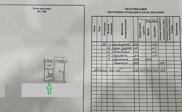 Продам однокомнатную (1-комн.) квартиру, Трубаченко ул, 22, Симферополь г
