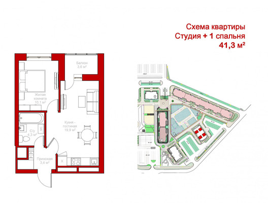 Продам однокомнатную (1-комн.) квартиру, Строителей ул, 121, Ханты-Мансийск г