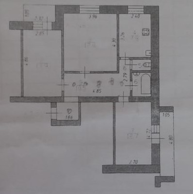 Продам трехкомнатную (3-комн.) квартиру, Бубнова ул, 72, Иваново г