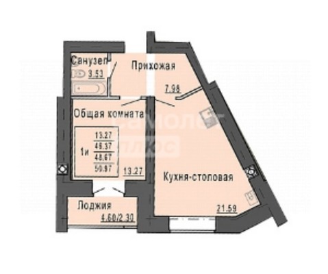 Продам однокомнатную (1-комн.) квартиру, Сернурский тракт, 3, Йошкар-Ола г