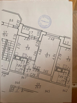 Продам однокомнатную (1-комн.) квартиру, Воронцовский б-р, 21к2, Мурино п