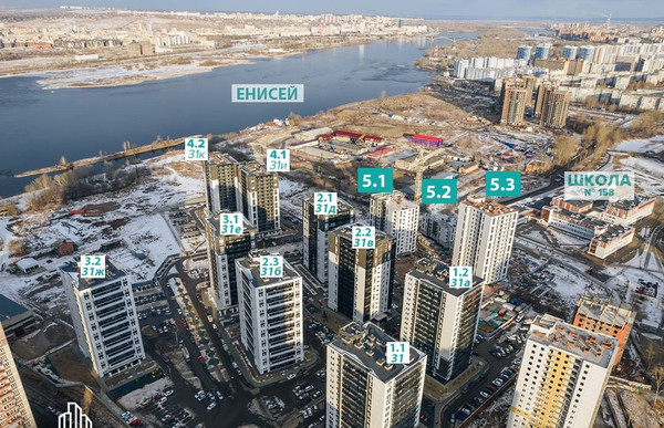 Продам двухкомнатную (2-комн.) квартиру, Прибойная ул, 31кВ, Красноярск г