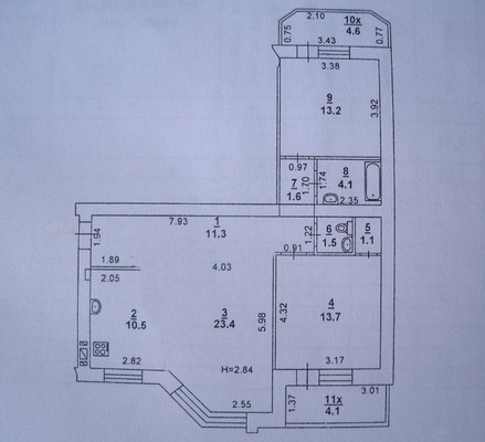 Продам трехкомнатную (3-комн.) квартиру, Максима Горького ул, 140, Ростов-на-Дону г