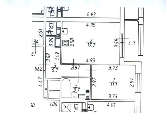 Продам однокомнатную (1-комн.) квартиру, Новолитовская ул, 14, Санкт-Петербург г