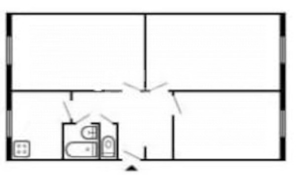 Продам трехкомнатную (3-комн.) квартиру, Тимуровцев ул, 6, Рязань г