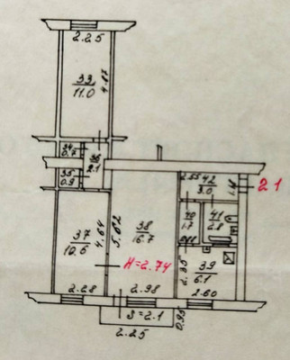 Продам трехкомнатную (3-комн.) квартиру, Чехова пр-кт, 13А, Ростов-на-Дону г