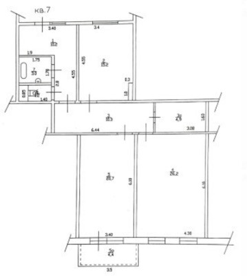 Продам двухкомнатную (2-комн.) квартиру, Курская (Лазаревский р-н) ул, 17, Сочи г