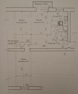 Продам трехкомнатную (3-комн.) квартиру, Максима Горького ул, 217/6060, Ростов-на-Дону г