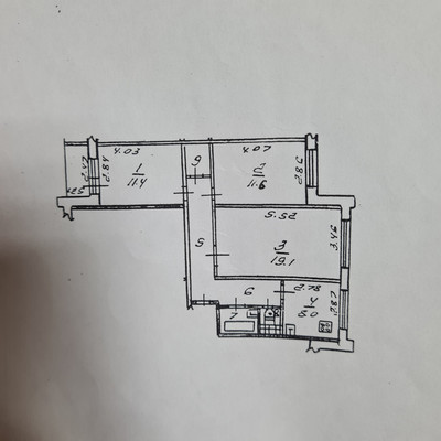 Продам трехкомнатную (3-комн.) квартиру, Владимира Невского ул, 15а, Воронеж г