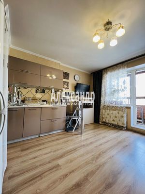 Продам однокомнатную (1-комн.) квартиру, Тихая ул, 1, Бугры п