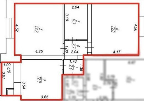 Продам двухкомнатную (2-комн.) квартиру, Михайловское ш, 82к3, Рязань г