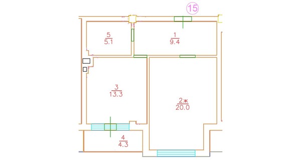 Продам однокомнатную (1-комн.) квартиру, Артиллерийская ул, 76, Калининград г