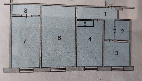 Продам трехкомнатную (3-комн.) квартиру, Ташкентская ул, 101, Иваново г