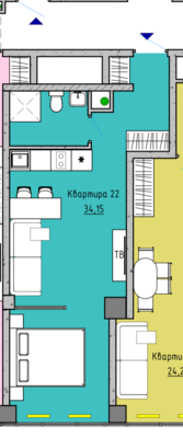 Продам однокомнатную (1-комн.) квартиру, Большакова ул, 25, Екатеринбург г