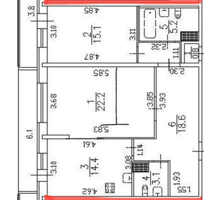Продам двухкомнатную (2-комн.) квартиру, Композиторов ул, 18, Санкт-Петербург г