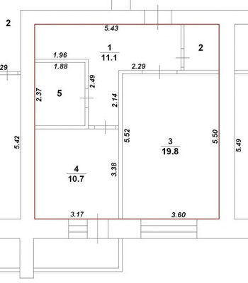 Продам однокомнатную (1-комн.) квартиру, Здоровья пер, 90кг, Воронеж г