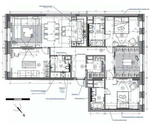 Продам многокомнатную квартиру, Рублёвское ш, 101, Москва г