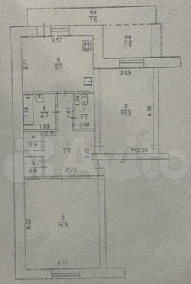 Продам двухкомнатную (2-комн.) квартиру, Евпаторийское шоссе ул, 80Б, Саки г