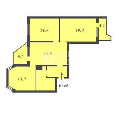 Продам трехкомнатную (3-комн.) квартиру, Щёлковское ш, 26к2, Москва г
