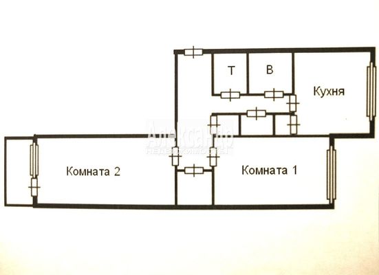 Продам двухкомнатную (2-комн.) квартиру, Новая ул, 2, Михалево п
