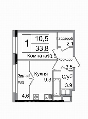 Продам однокомнатную (1-комн.) квартиру, Тагильская ул, 4, Москва г