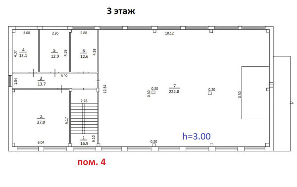 Продам коммерческое помещение 1 005 м2, Мусоргского ул, 19Б, Красноярск г