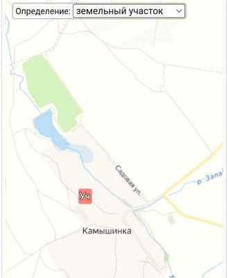 Продам участок 8 соток, ИЖС, Камышинка с, 12 км от города