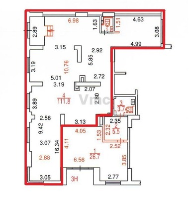 Сдам коммерческое помещение 113 м2, Производственная ул, 10к2, Москва г