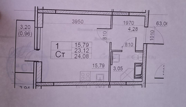 Продам однокомнатную (1-комн.) квартиру, Западный проезд, 13/1, имени Свердлова гп