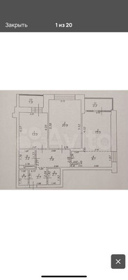 Продам трехкомнатную (3-комн.) квартиру, Чистопольская ул, 88, Казань г