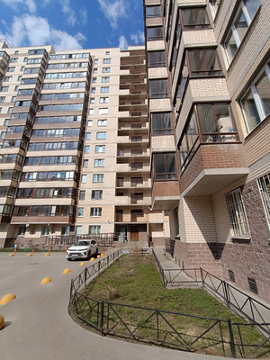 Продам однокомнатную (1-комн.) квартиру, Итальянский пер, 4, Кудрово г