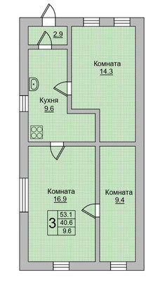 Продам трехкомнатную (3-комн.) квартиру, Максима Горького ул, 181, Ростов-на-Дону г