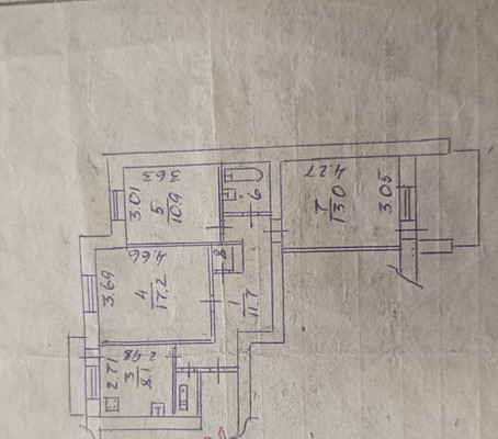 Продам трехкомнатную (3-комн.) квартиру, Туристов ул, 8к5, Симферополь г