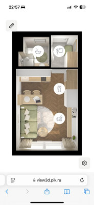 Продам однокомнатную (1-комн.) квартиру (долевое), Дмитровка Б. ул, 85, Москва г